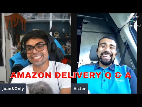 AMAZON Delivery Driver Q & A AND MORE Ft. Victor Fuentes
