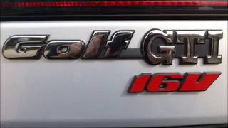 My Old Car  Episode 17  Vw Golf Gti 16v  20 Years Edition 1997