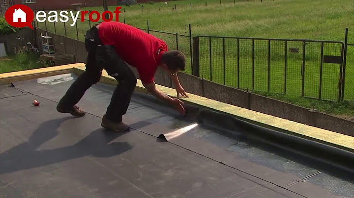 EPDM à placer soi-même pour toit plat avec Easyroof