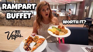 I Tried the $20 Rampart All You Can Eat Buffet in Las Vegas.. 🤔