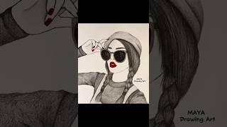 Are You A Beginner? Try This Easy Girl Drawing