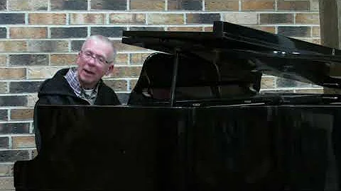 Ronnie Nelson on the piano