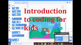 Introduction to Scratch coding for kids - Introduction - STEM Tutorial - 1