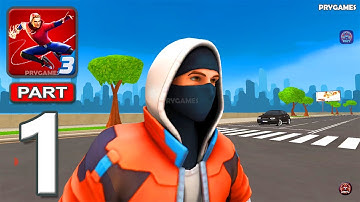 Spider Fighter 3: Action Game - Gameplay Walkthrough Part 1 - City Missions New Update (Android, iOS