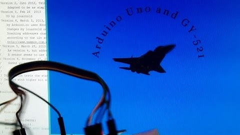 Arduino UNO + MPU-6050 (GY-521) Tutorial: Control a 3D F-15 Model with Motion Data!