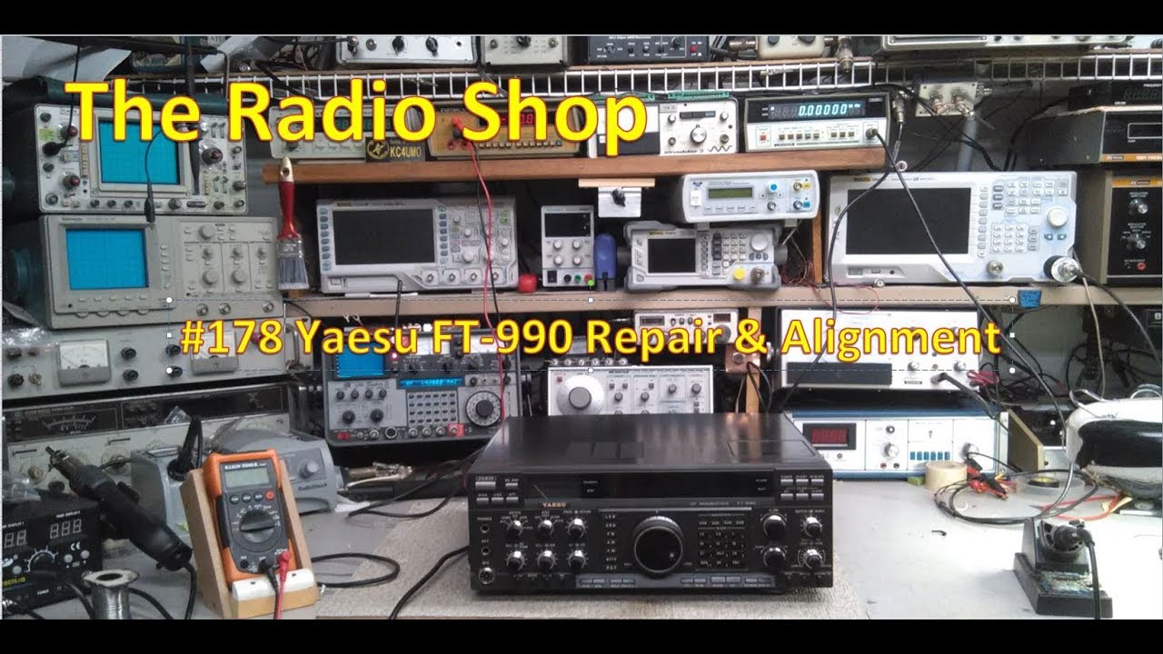 178 Yaesu FT 990 Repair & Alignment YouTube