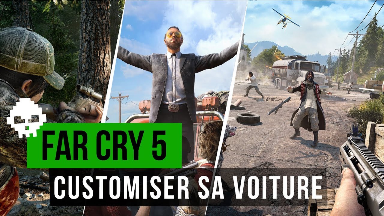 Far Cry 5 - Comment customiser ses voitures ? decouverte ピアス