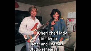 MODERN TALKING SHOCK cheri cheri lady STUDIO REHEARSAL demo😱DIETER and THOMAS hansa studio 1986🎵