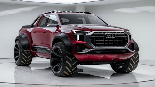 2025 Audi  Pickup Unveiled (Q8)  The most powerful pickup?!