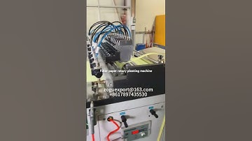 Filter paper rotary pleating machine #pleatingmachine