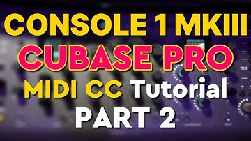 MIDI CC Limitations with Softube Console 1 MKIII & Cubase Pro