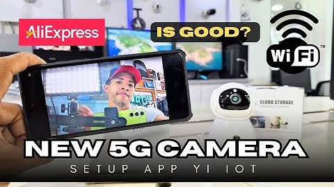 Setup Yi iot Dual Band 5ghz Wifi Smart Security Camera 