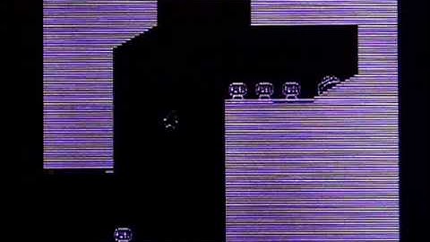 Thrust on Acorn Electron vintage home computer.