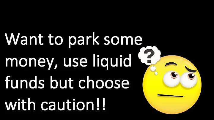How to select a liquid fund in 2019?