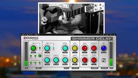 Nembrini Audio - Shimmer Delay Ambient Machine / Guitar Sound Demo / Yamaha SLG-100 S