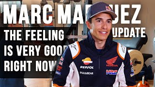 MotoGP 2021 | Marc Marquez Update: The Feeling Is Good Right Now | Crash MotoGP