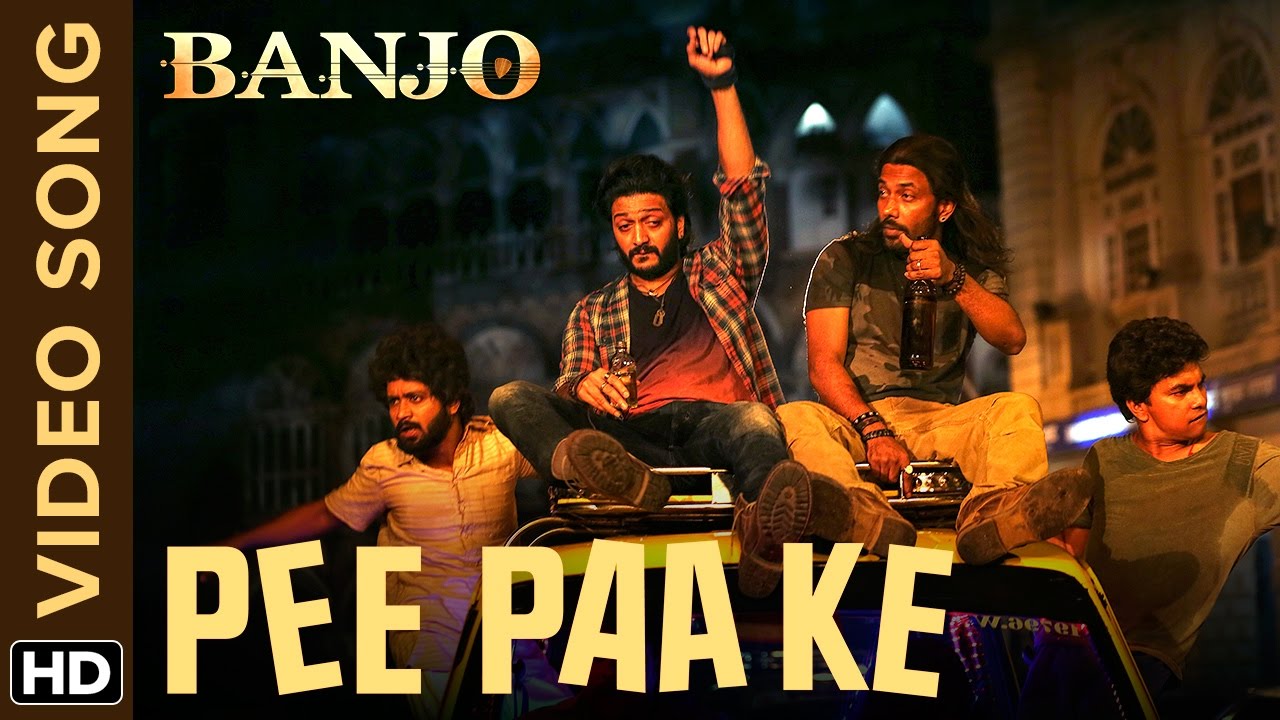 Pee Paa Ke Official Video Song  Banjo  Riteish Deshmukh Dharmesh Yelande  Vishal  Shekhar