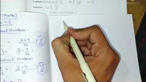 Class-7th Maths Chapter-4 Rational Numbers exercise-4.2 Add,Subtract,Multiply, Divide of Rational No