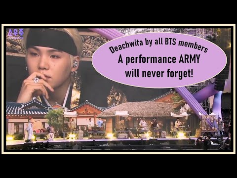 BTS - Daechwita (OT7 version) live at Muster Sowoozoo 2021 [ENG SUB] [Full HD]