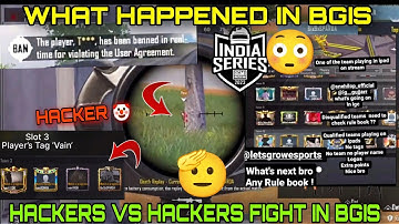 Hackers vs hackers🤡 in bgis what happened in IGC iPad players in bgis😳