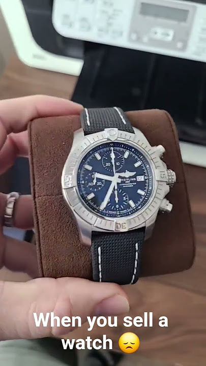 When you sell a watch 😞 breitling avenger chrono a13381