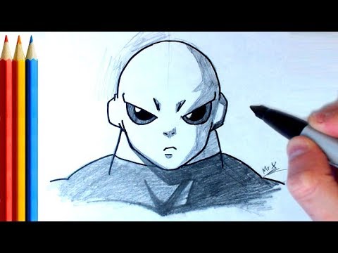 How To Draw Jiren Alien Dragon Ball Super Step By Step Tutorial Youtube