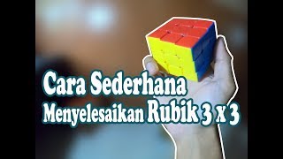 Cara menyelesaikan rubik 3x3