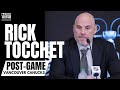 Rick tocchet reacts to vancouver canucks series win vs nashville predators arturs silovs shutout