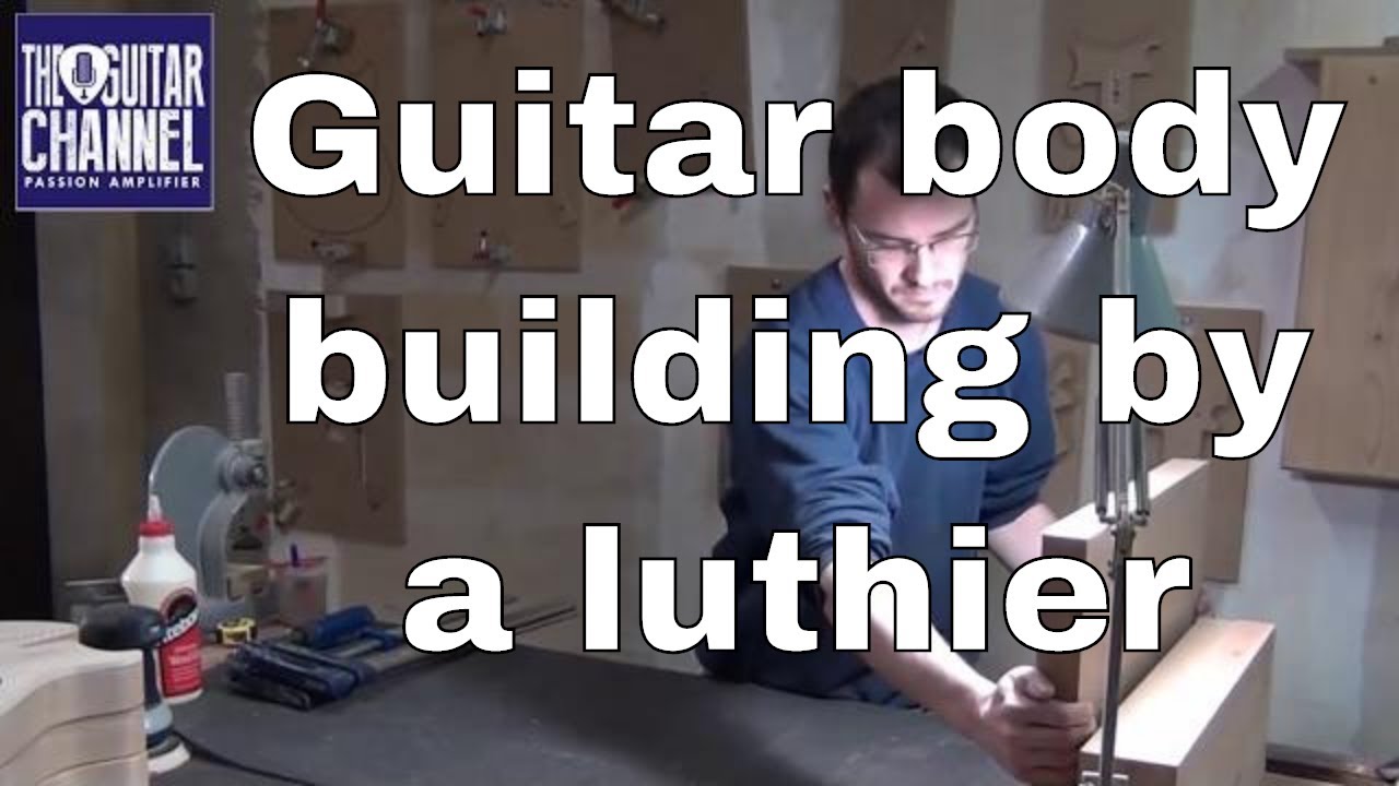 Guitar body building by a luthier - Chronicle #1 Spartan Project - Mikael Springer luthier