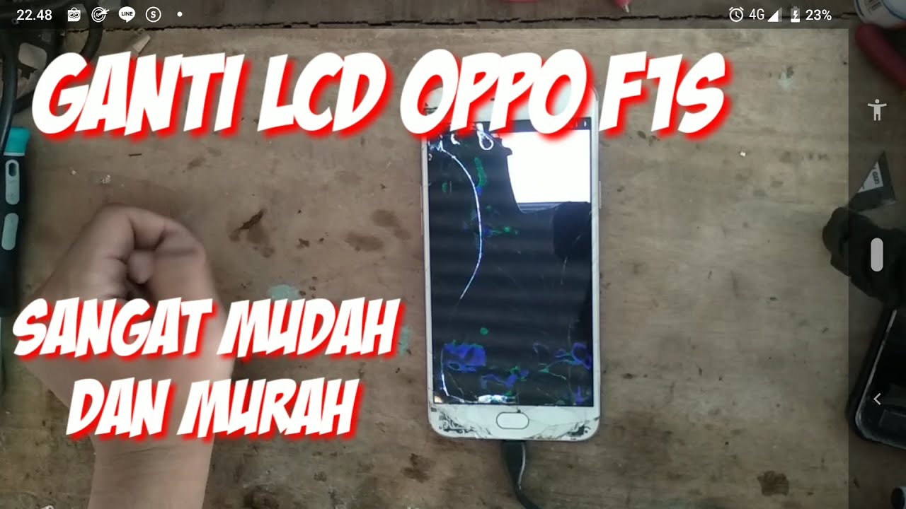 ganti touchscreen oppo a3s