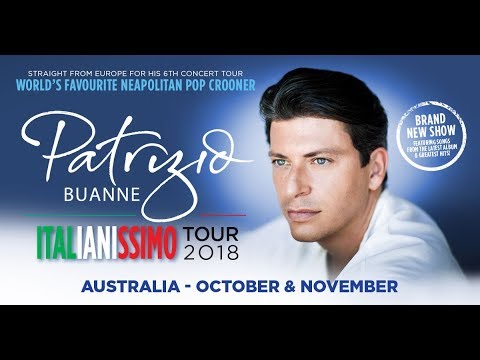 patrizio buanne on tour