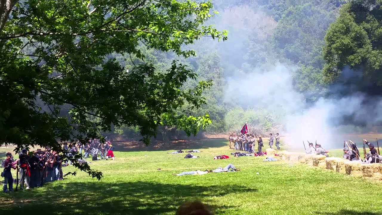 Civil War Reenactment Roaring Camp 2(2) YouTube