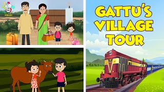 Gattu's Village Tour | Village Story | English Moral Stories | English Animated | English Cartoon