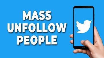How To Mass Unfollow People On Twitter App