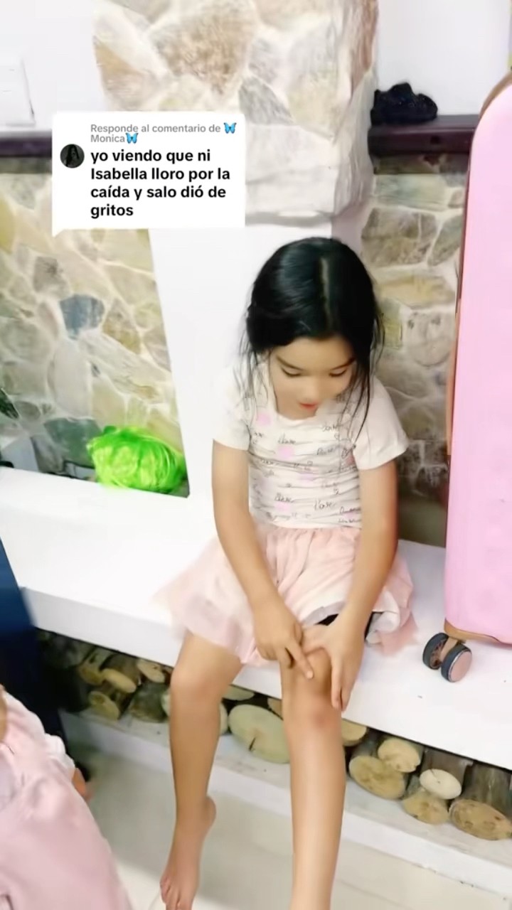 Esto le pasó a mi hija Salomé en la caída de la cascada??