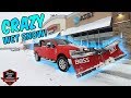 SNOW PLOWING ACTION!! ► 6.5" Of Wet Snow & Pouring Rain On A Saturday!