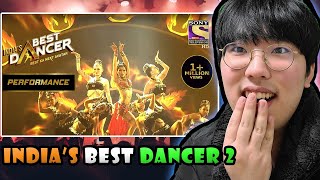 Korean Reacts To Vartika's Glamorous Performance /India's Best Dancer 2