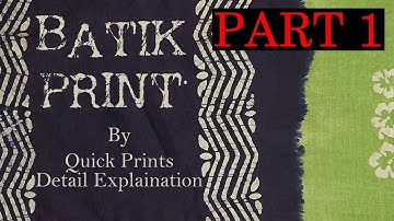 Batik Print On Adobe Photoshop