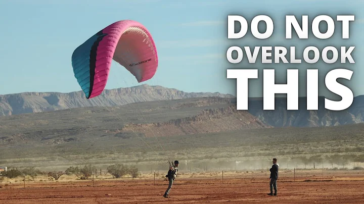 The Most Overlooked Skill In Paramotoring