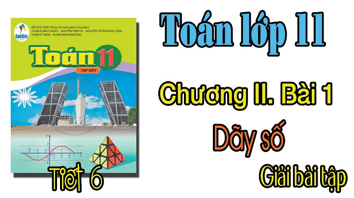 Giải sách bài tập toán 11 bài 1 chương 2