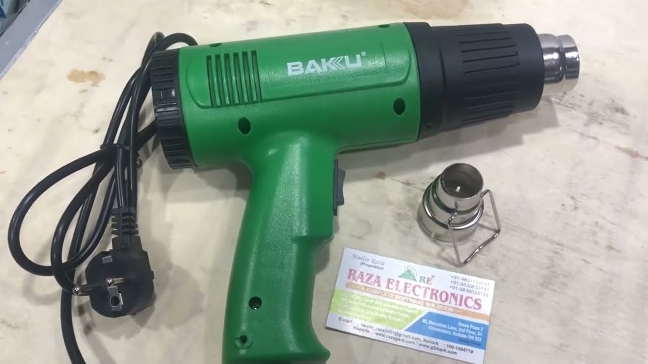 Pistola De Calor Reparacion Electronica Baku 8033