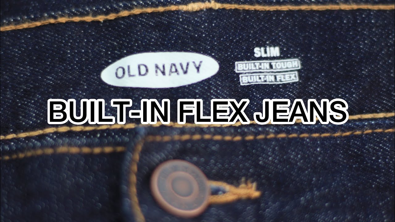 built in flex jeans