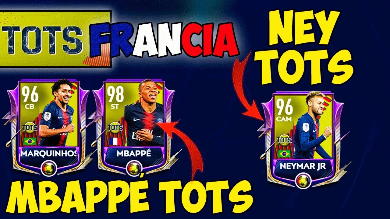 TOTS Ligue 1: Mbappé y Neymar asegurados | Fifa Mobile ...