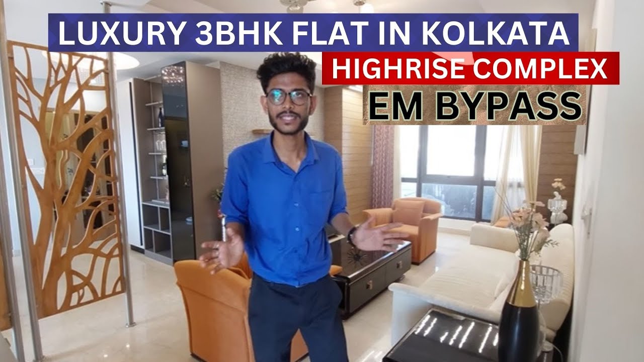 BEST 3BHK  FLATS IN CENTRAL KOLKATA ON EM BYPASS NEAR RUBY CROSSING 📞 8100293325 | Starts @1.9Cr*