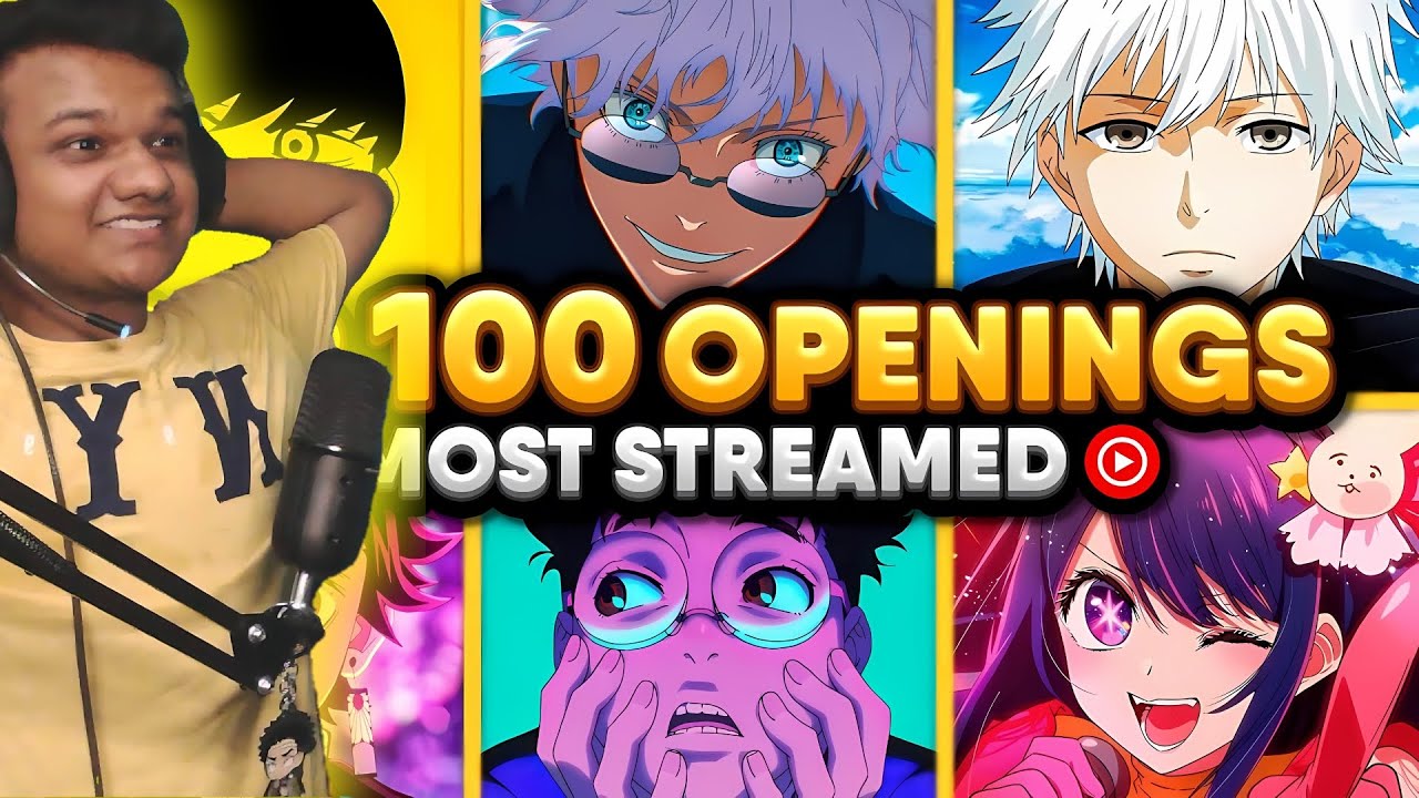 Reacting to Top 100 Most Streamed Anime Openings of All Time (SPOTIFY ...