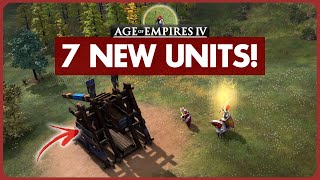 All New 7 Military Units in AoE4!