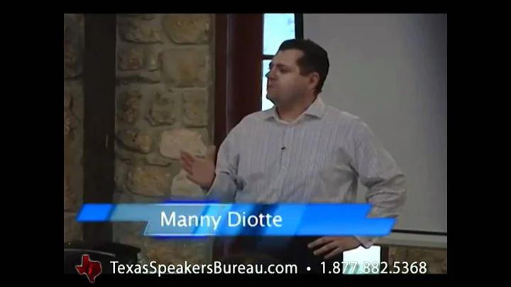 Manuel Diotte | Speech Demos, San Antonio Speaker ...