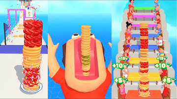 pancake run game | levels 7-11 | Quick fun gaming