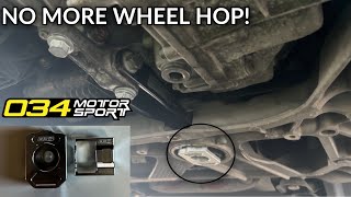 034 Motorsport Dogbone Inserts For Audi | VW! ELIMINATE Wheel Hop!