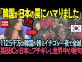 1125千万も世界へ輸出される韓国産イチゴが一夜で全滅し大炎上…イギリス人が日本の農家を取材した結果世界中が絶句【海外の反応】